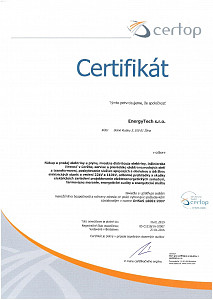 Certifikát OHSAS 18001:2007